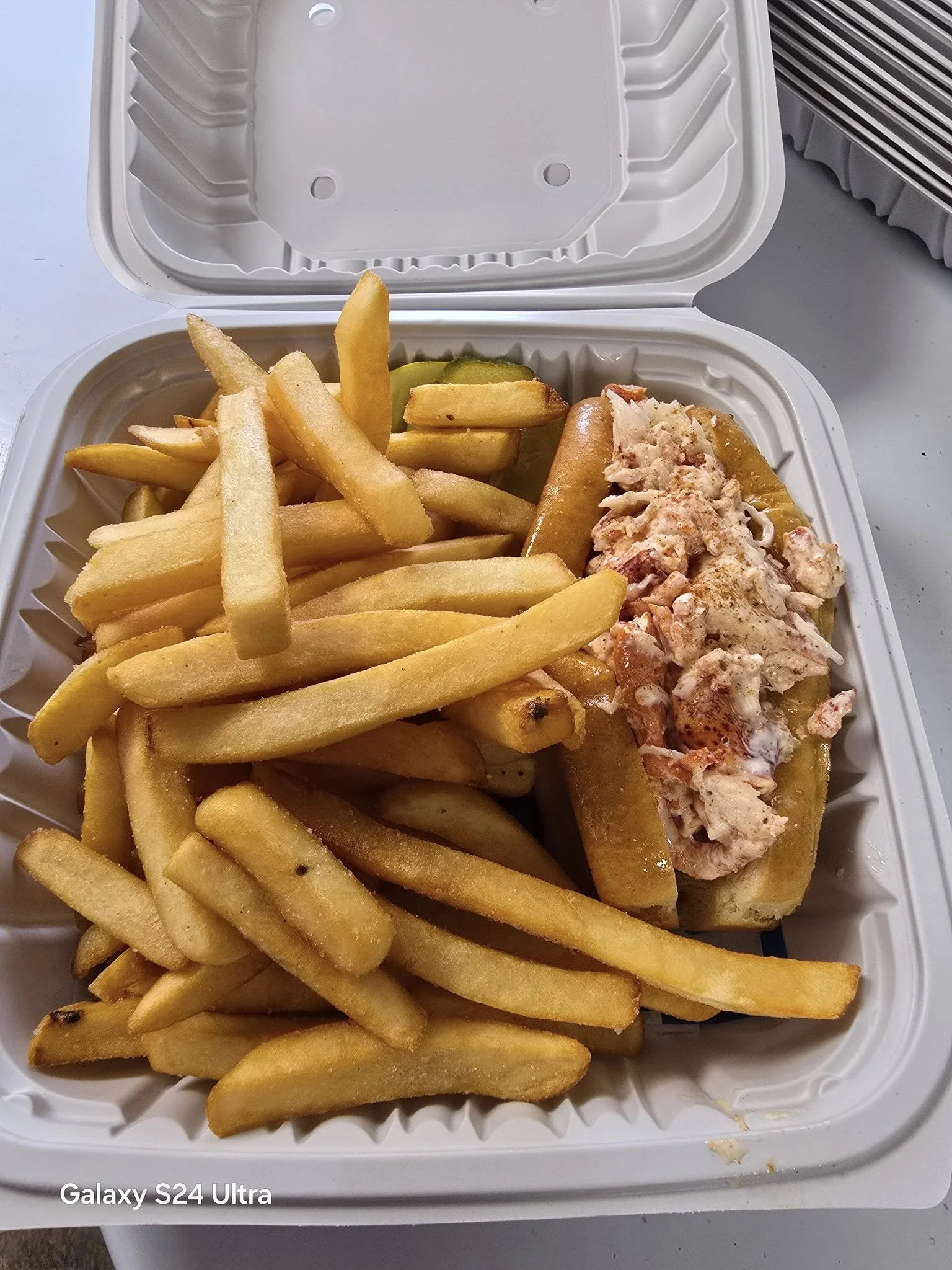 Loaded Lobster Fries - Crispy fries topped with generous portions of lobster.